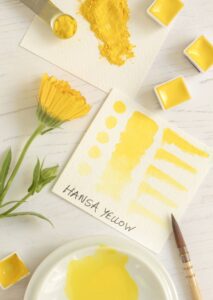 Hansa Brilliant Yellow Scene