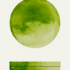 handmade watercolour Art Scribe Green 01 - This warm fresh green is similar to the colour of new green shoots. Hand mulled in Devon by Art Scribe