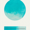 handmade watercolour paint Cobalt Turquoise - Strong, bright and versatile turquoise blue. Recommended in a starter palette. Hand mulled in Devon by Art Scribe