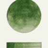 handmade watercolour Green Oxide - An earthy mid tone green. Recommended in a starter palette. Handmade Watercolour by Art Scribe. Hand mulled in Devon by professional artists.