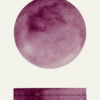 Handmade watercolour Violet Mid Shade paint- A well balanced violet that has been carefully created and chosen for its richness and tonal range. Hand mulled in Devon by Art Scribe