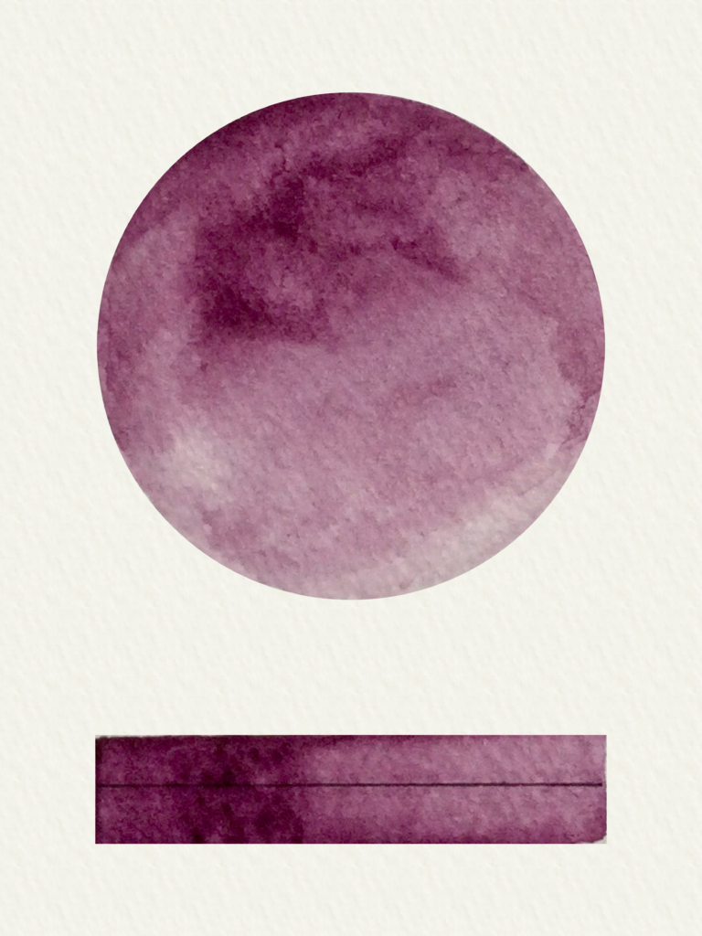 Handmade watercolour Violet Mid Shade paint- A well balanced violet that has been carefully created and chosen for its richness and tonal range. Hand mulled in Devon by Art Scribe